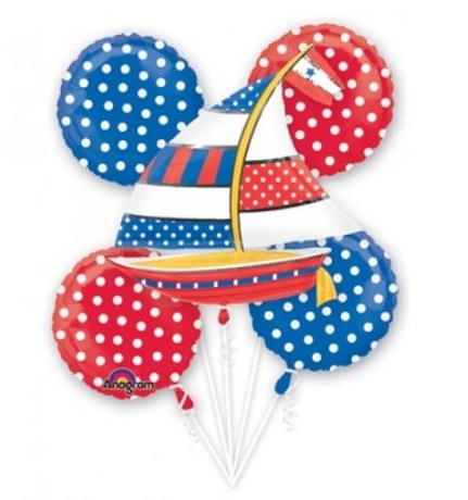 Nautical Boating Balloon Bouquet